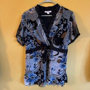 Vintage dress barn blouse y2k